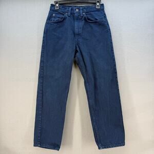 Levi's 560 Jeans Men's 29x28 Indigo Blue Orange Tag Loose Fit Vintage Made in US